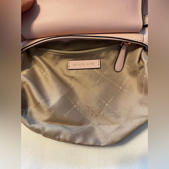 Blush Pink Michael Kors Crossbody with top handle - Picture 6 of 15